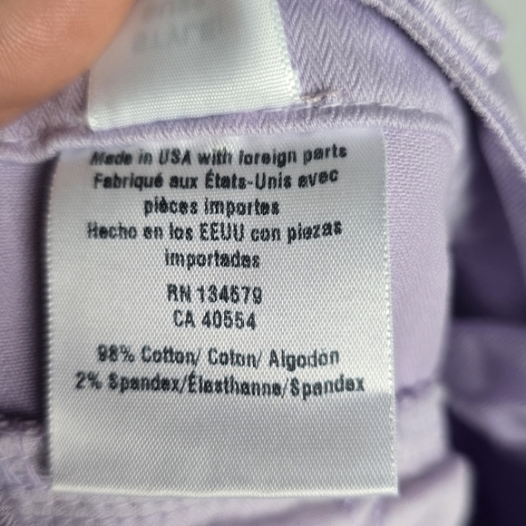 SUNDRY, New, Revolve High Waist Pleated Lavender Trouser Pants Womens Size 30 - Picture 12 of 13